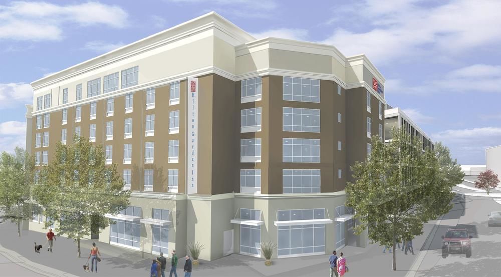 Hilton Garden Inn Asheville Downtown Dış mekan fotoğraf